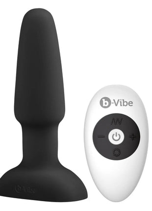 B-Vibe Rimming 2 Uzaktan Kumandalı Titreşimli Anal Vibratör Black