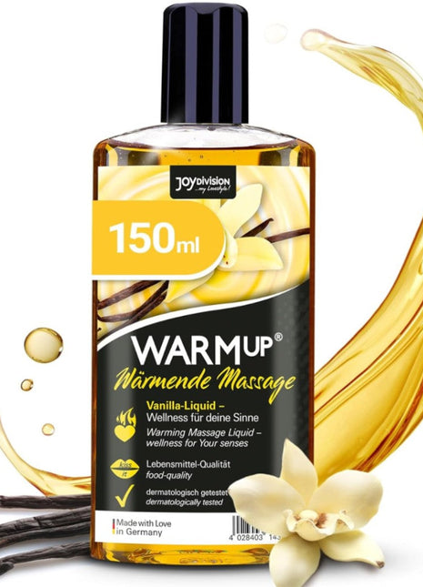 Joy Division Warmup Vanilya Aromalı Masaj Jeli 150 Ml.