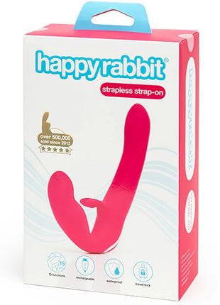 Happy Rabbit Strapless Strap-On Rabbit Vibratör