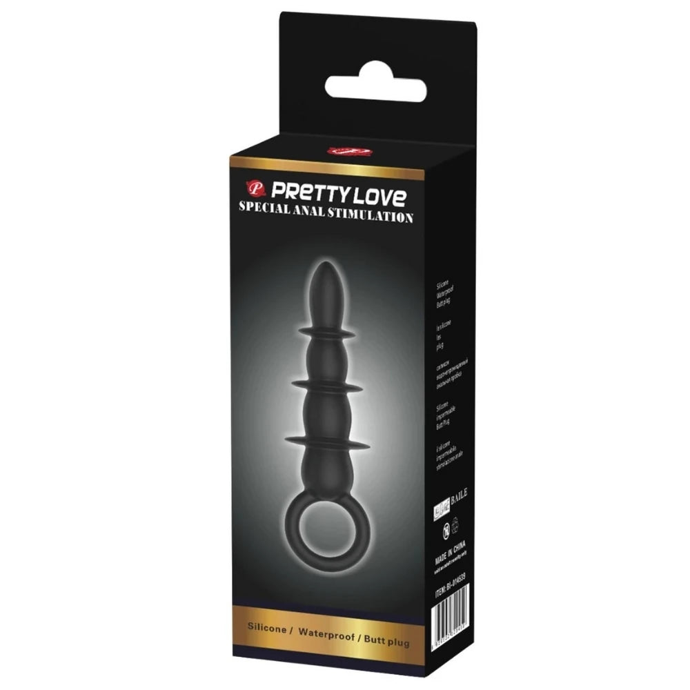 4 boncuklu silikon anal plug – görsel 5