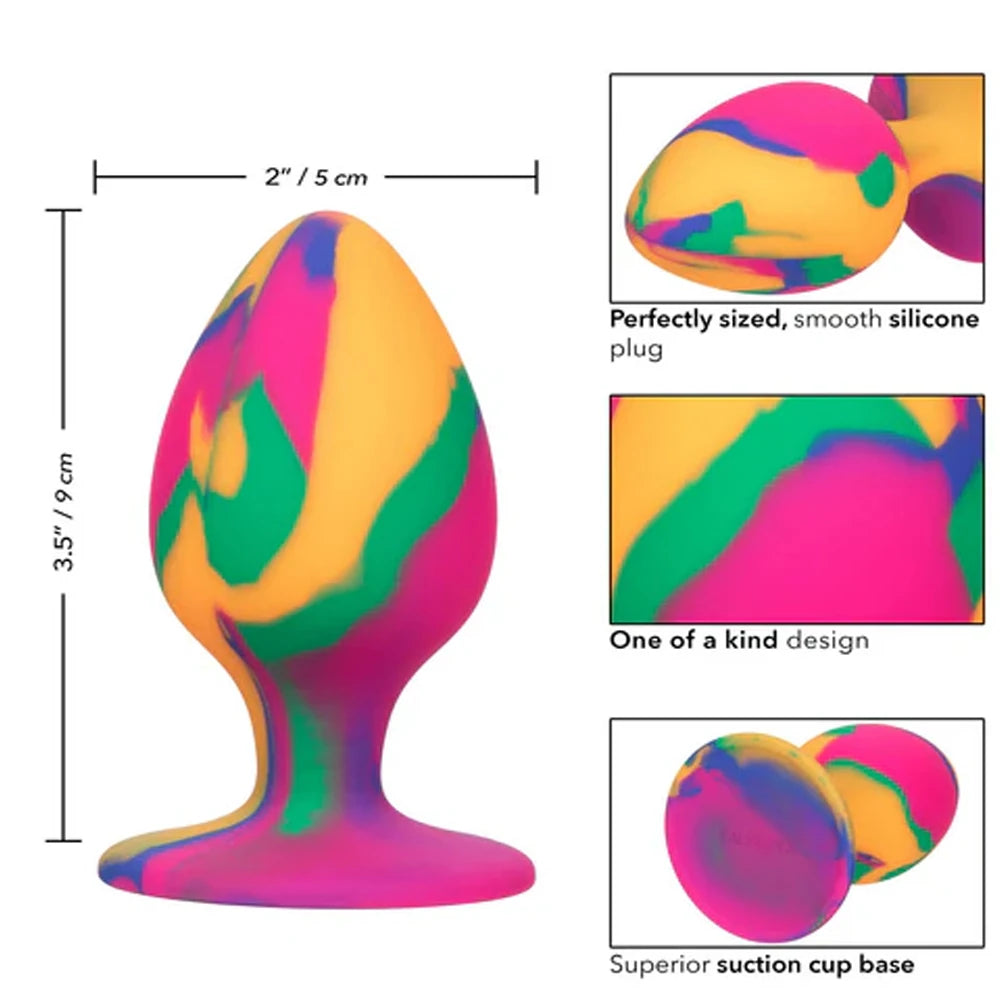 Cheeky Large batik desenli anal plug – görsel 3