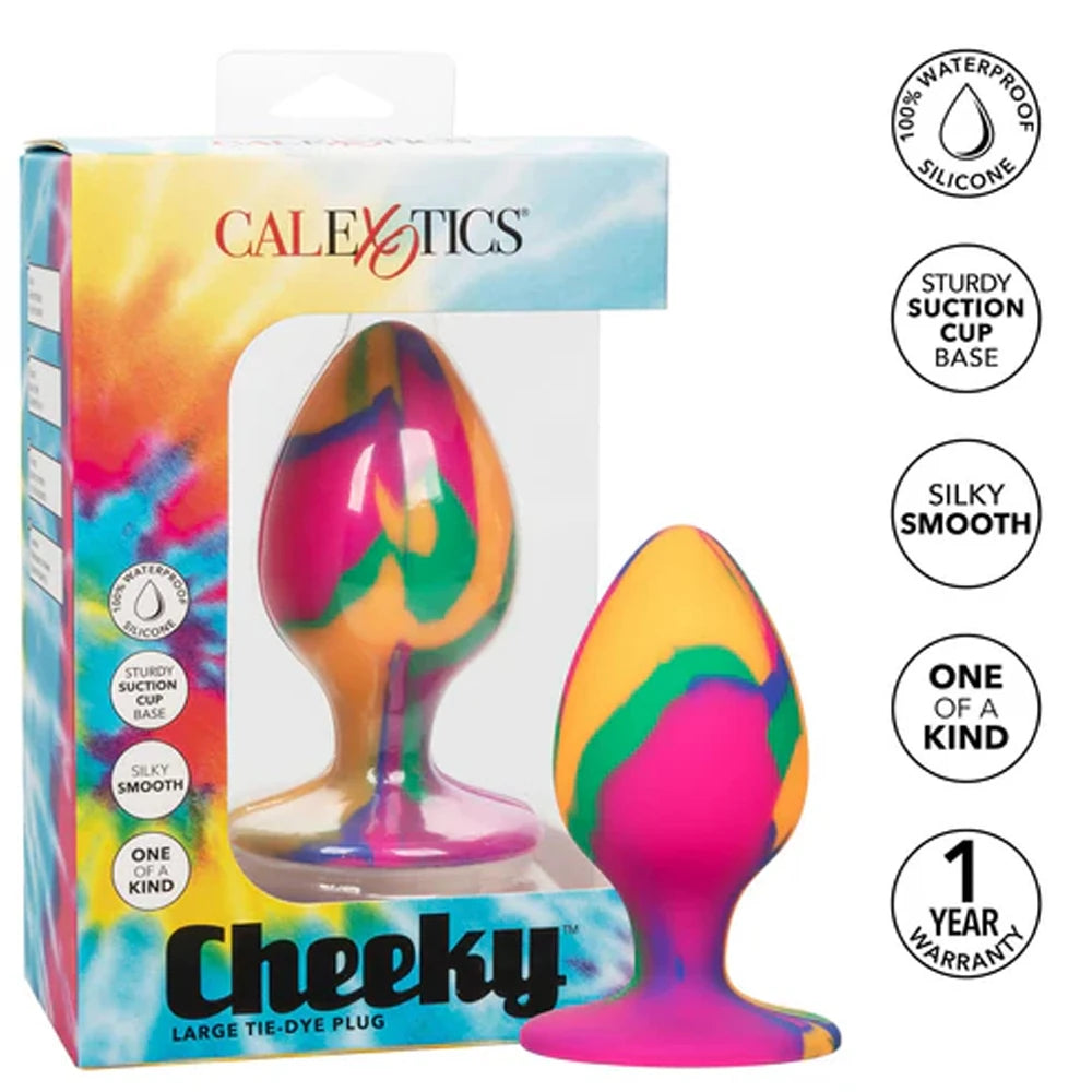 Cheeky Large batik desenli anal plug – görsel 4