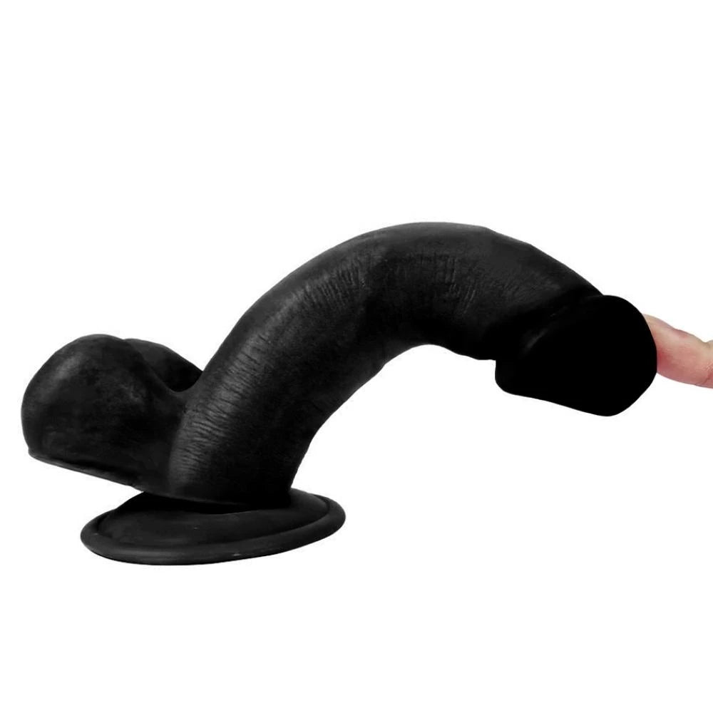 Cholas strapon realistik dildo siyah – görsel 5
