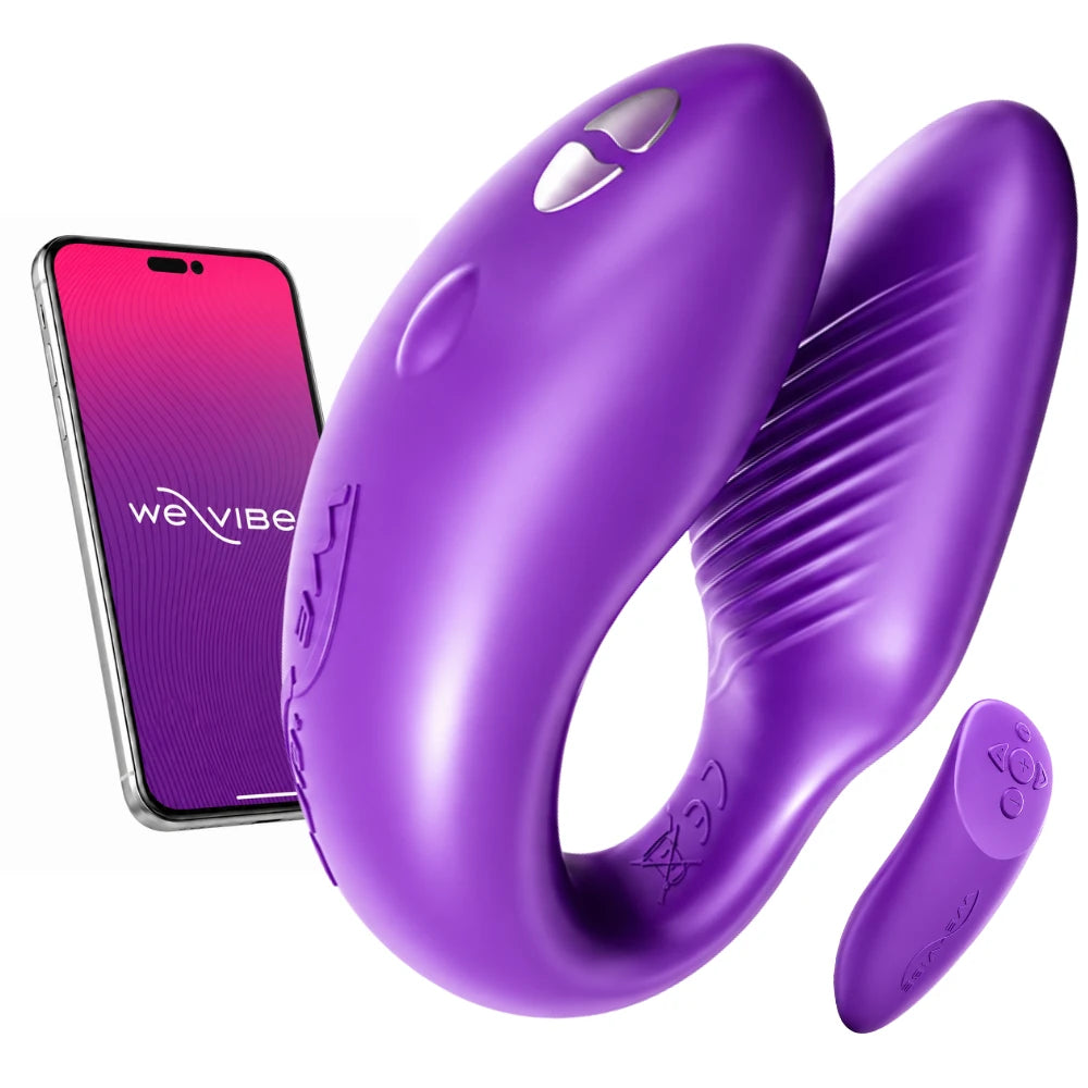Chorus giyilebilir çift vibratörü – Purple – görsel 17