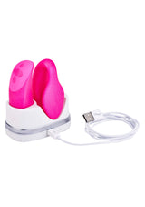 Chorus giyilebilir çift vibratörü – Pink – görsel 28
