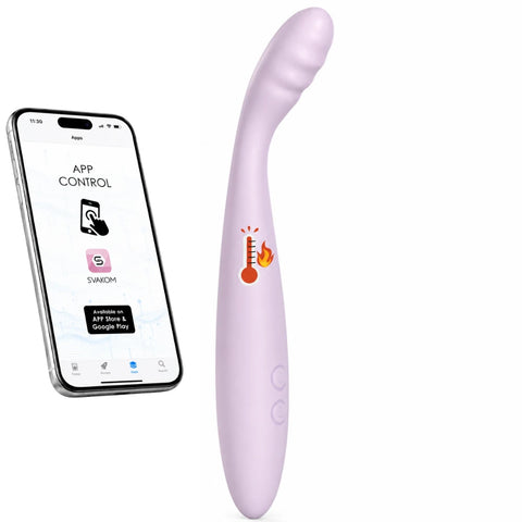 Cici 2 Isıtmalı Uygulama Kontrollü İnce G-Noktası Vibratörü – Leylak