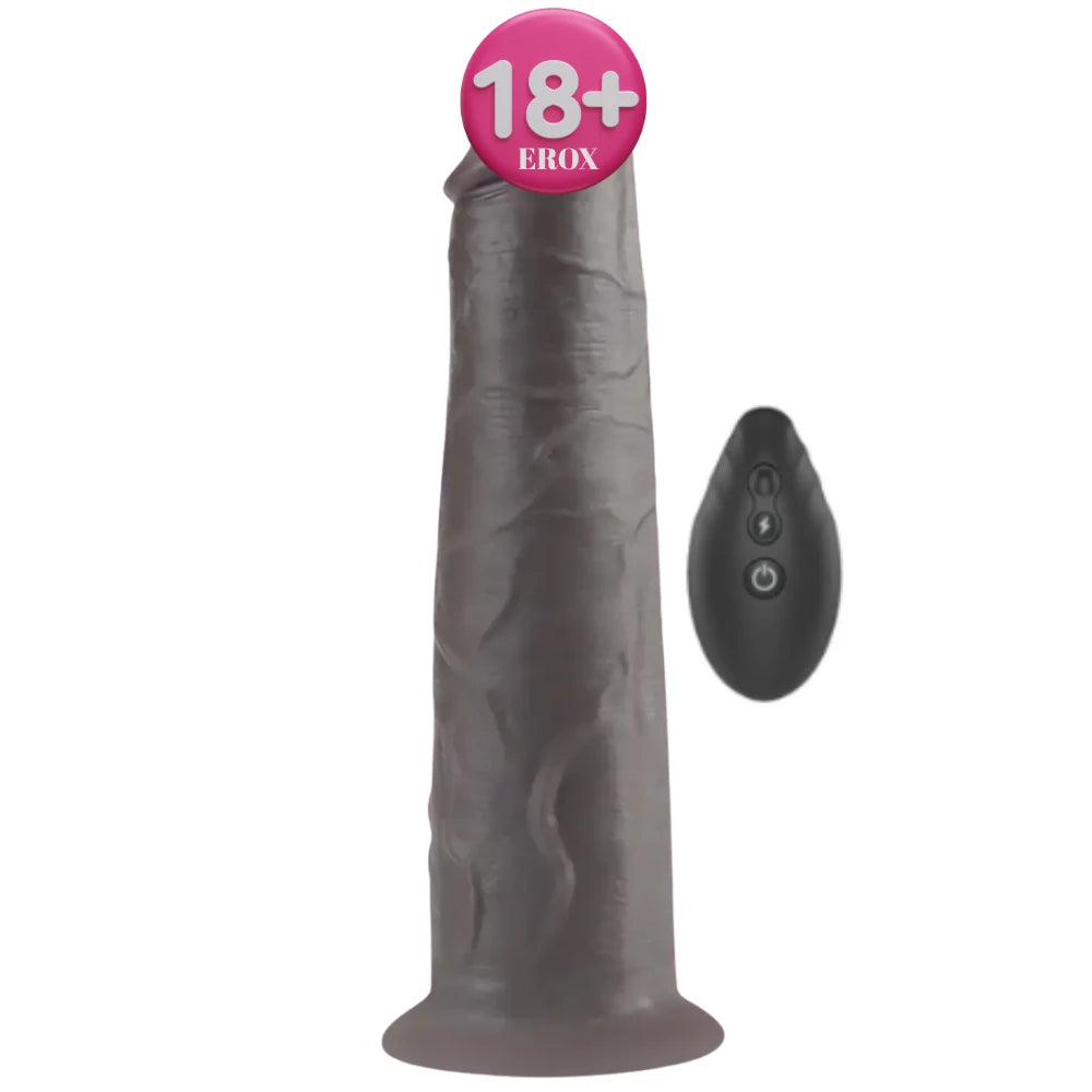 çift katmanlı rotasyonlu realistik vibratör 20 cm – görsel 1