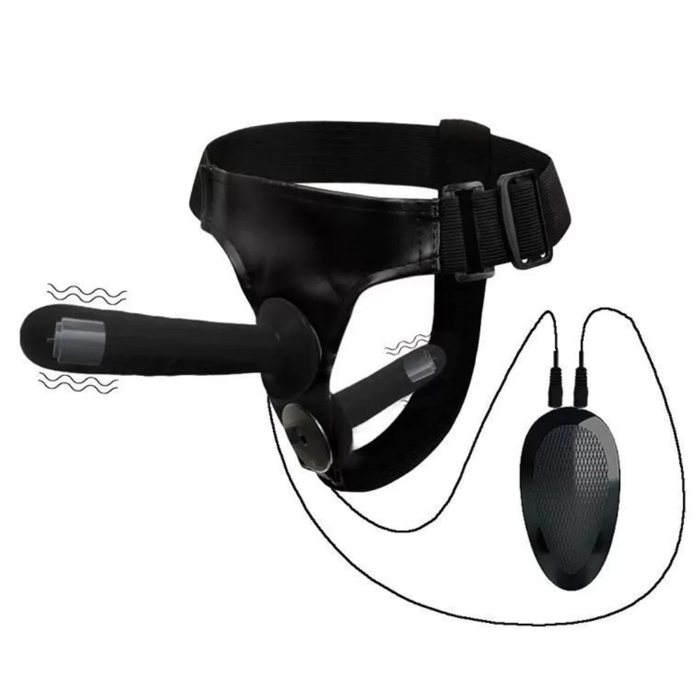 çift taraflı titreşimli biseksüel strap-on – görsel 2