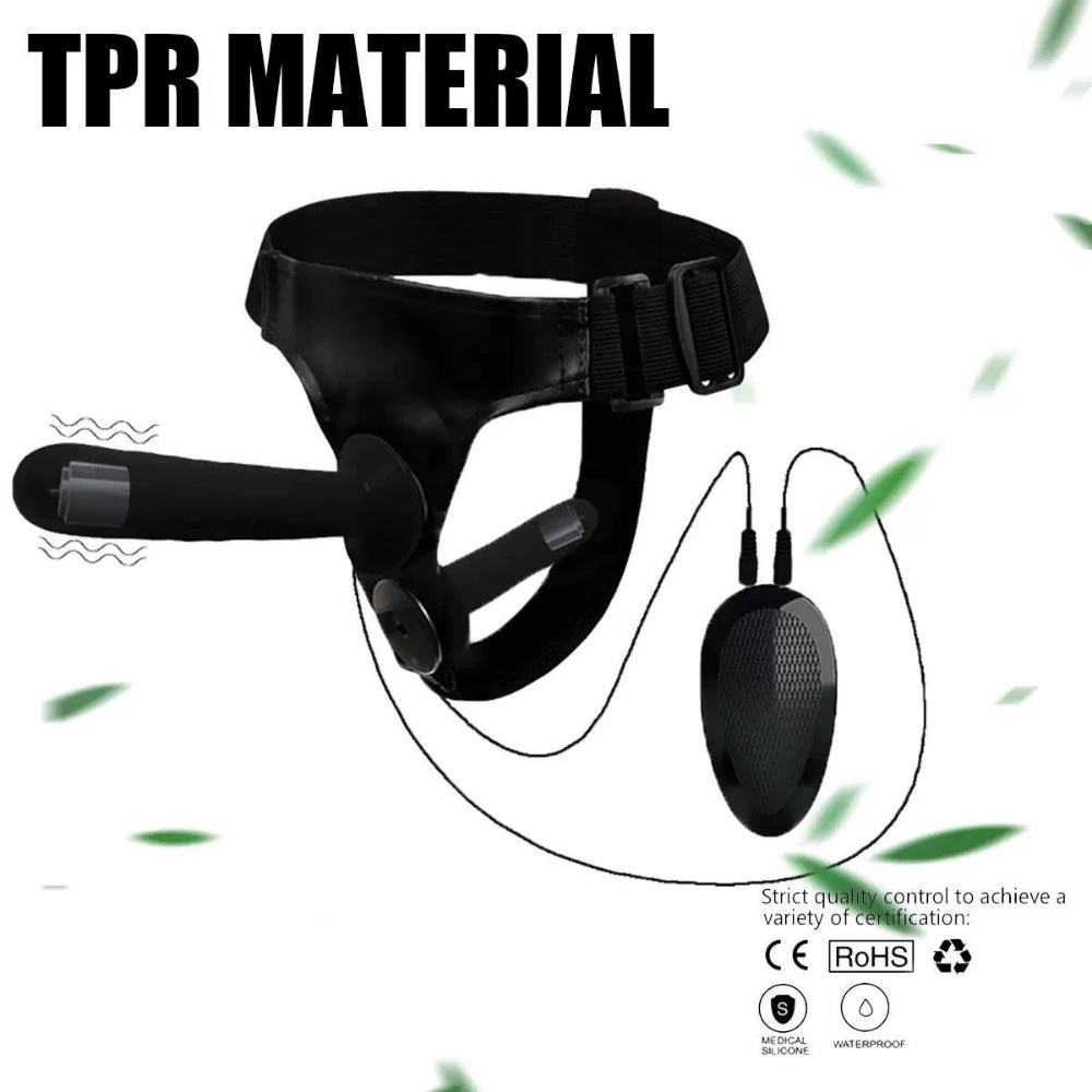 çift taraflı titreşimli biseksüel strap-on – görsel 5