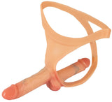 çift penisli silikon strap-on tanga – görsel 7