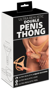 çift penisli silikon strap-on tanga – görsel 8