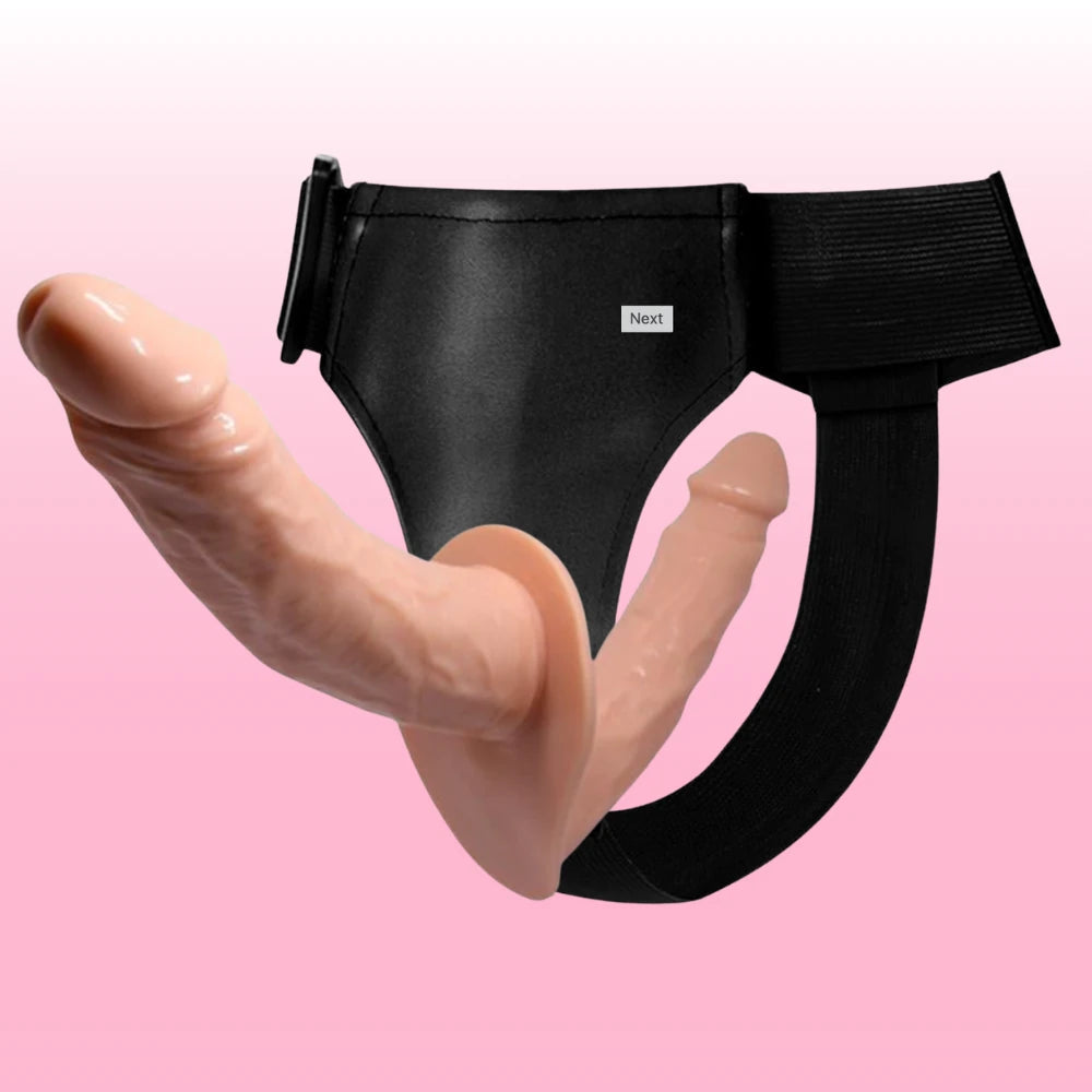 çift taraflı biseksüel strap-on dildo – görsel 3