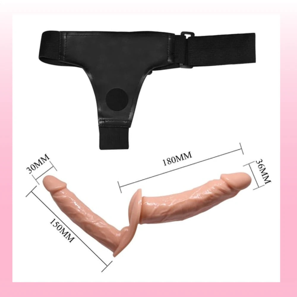 çift taraflı biseksüel strap-on dildo – görsel 4
