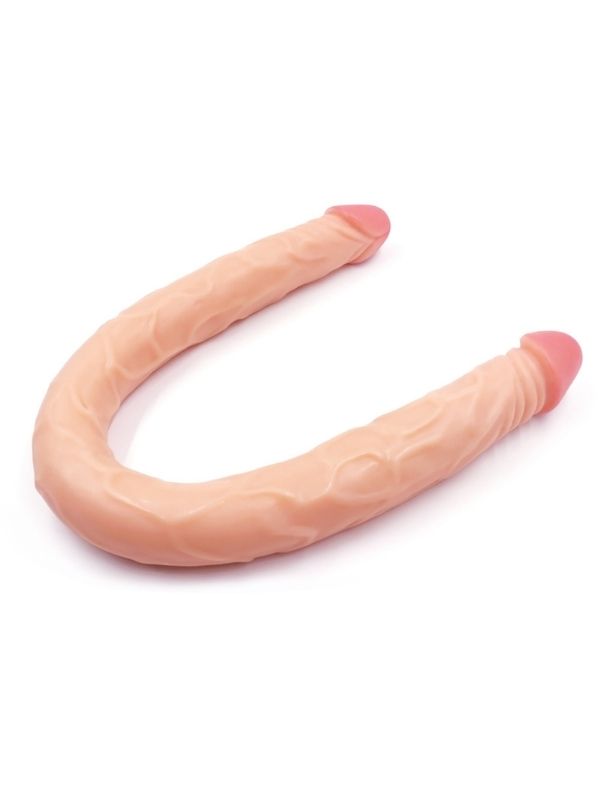 55 cm çift taraflı silikon dildo – görsel 5