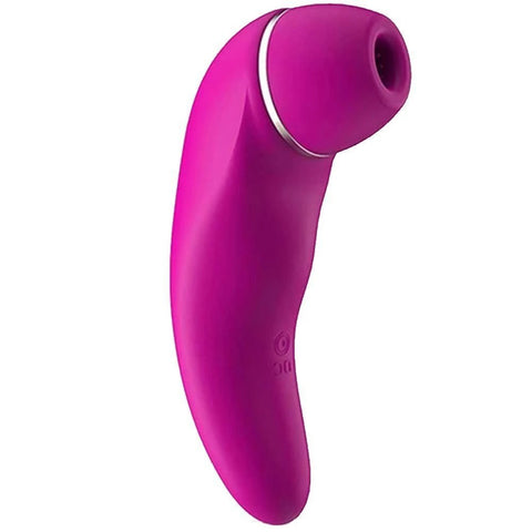 Çift Uçlu Emişli Klitoral ve G-Spot Vibratör Fırçalı Başlık – Pembe