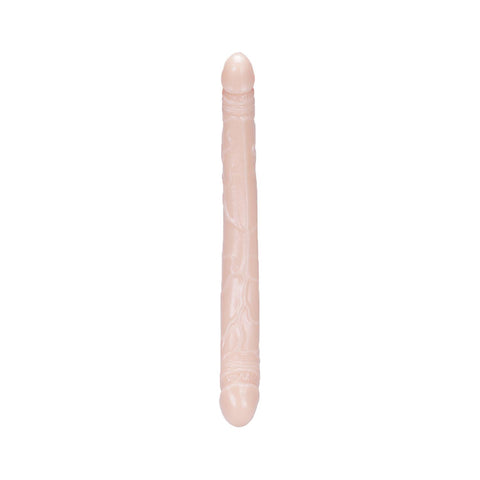 Çift Uçlu Realistik Silikon Dildo 38 cm – 3,7 cm Çaplı