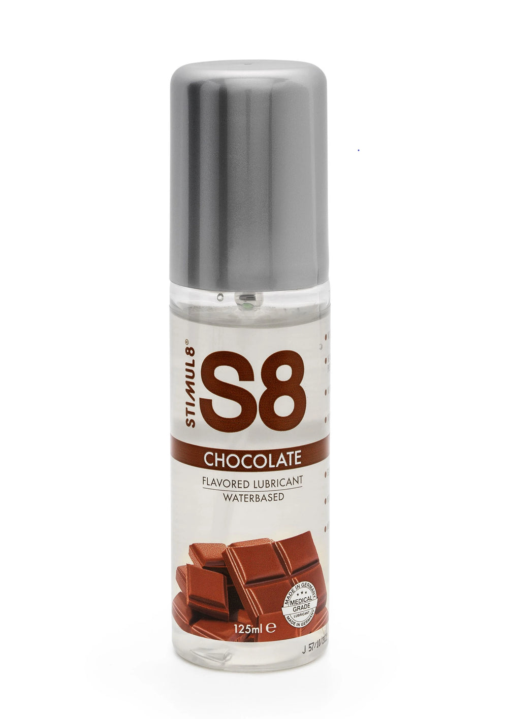 Çikolata Aromalı Yenilebilir Su Bazlı Kayganlaştırıcı 125 ml