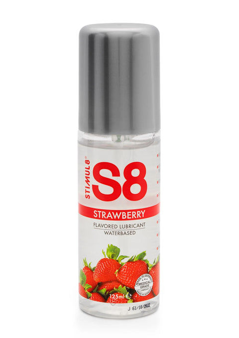 Çilek Aromalı Parabensiz Su Bazlı Kayganlaştırıcı 125 ml