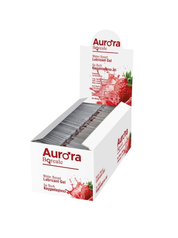 çilek aromalı şase kayganlaştırıcı jel 100 x 5 ml – görsel 1