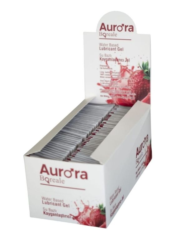 çilek aromalı şase kayganlaştırıcı jel 100 x 5 ml – görsel 3