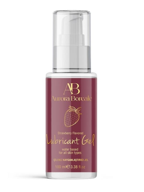 Çilek Aromalı Su Bazlı Kayganlaştırıcı Jel 100 ml