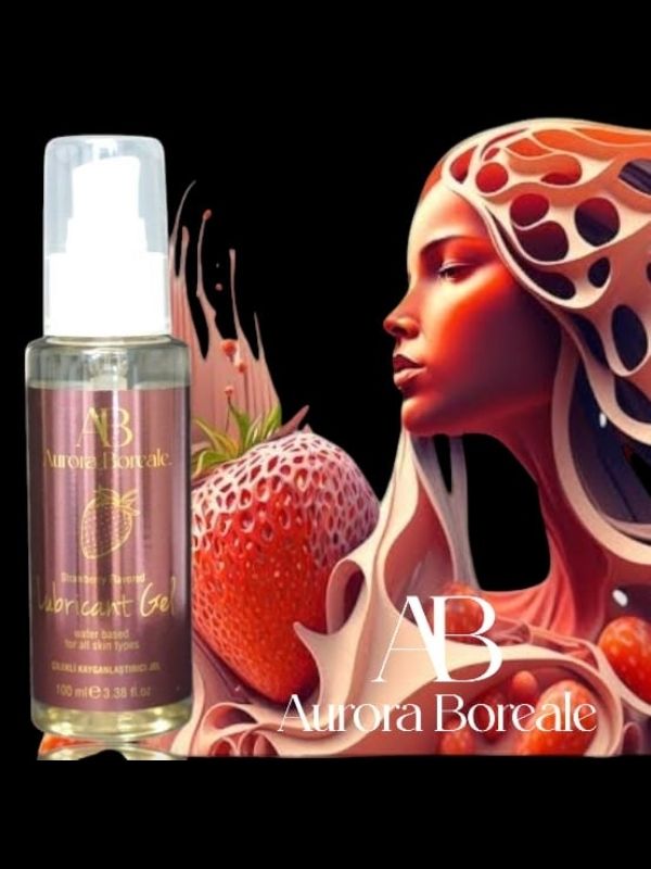 çilek aromalı kayganlaştırıcı jel 100 ml – görsel 2