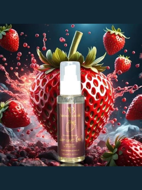 çilek aromalı kayganlaştırıcı jel 100 ml – görsel 3