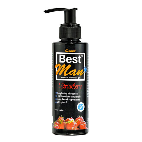 Çilek Aromalı Su Bazlı Kayganlaştırıcı Jel 150 ml