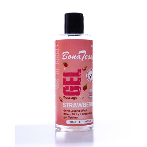 Çilek Aromalı Su Bazlı Masaj Jeli 250 ml