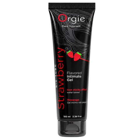 Çilek Aromalı Yapışmayan Su Bazlı İntim Jel 100 ml – Tüp