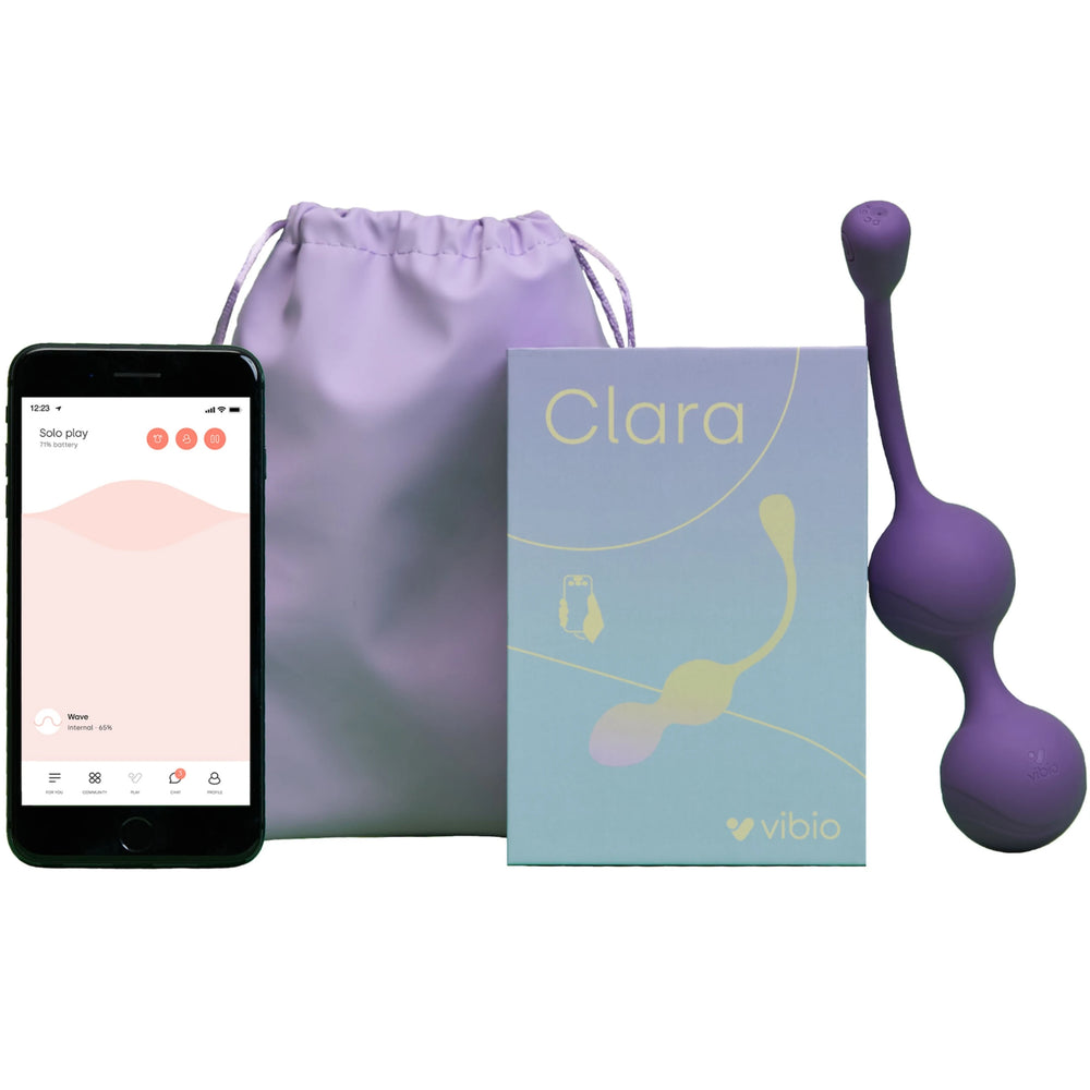 Clara Giyilebilir Titreşimli Kegel Topu