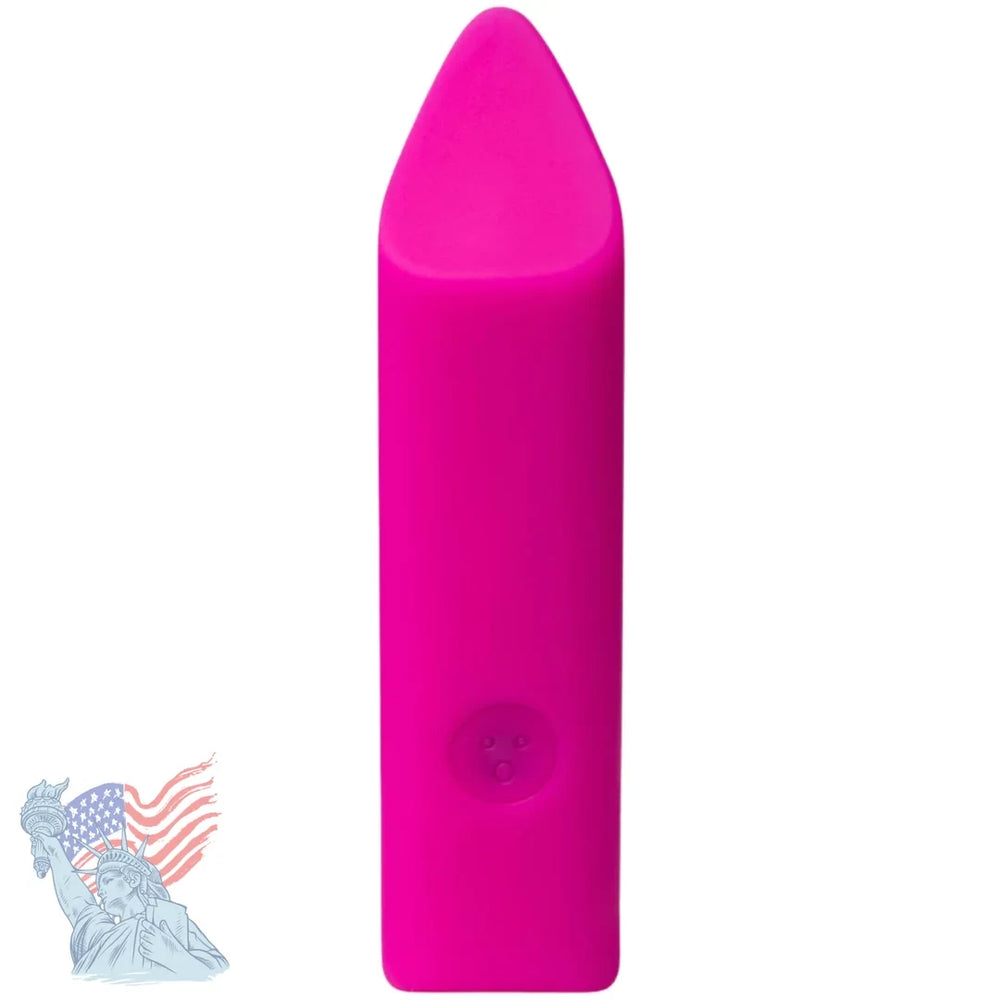 Compact Vibe Üçgen Başlıklı Kompakt Vibratör – Macenta
