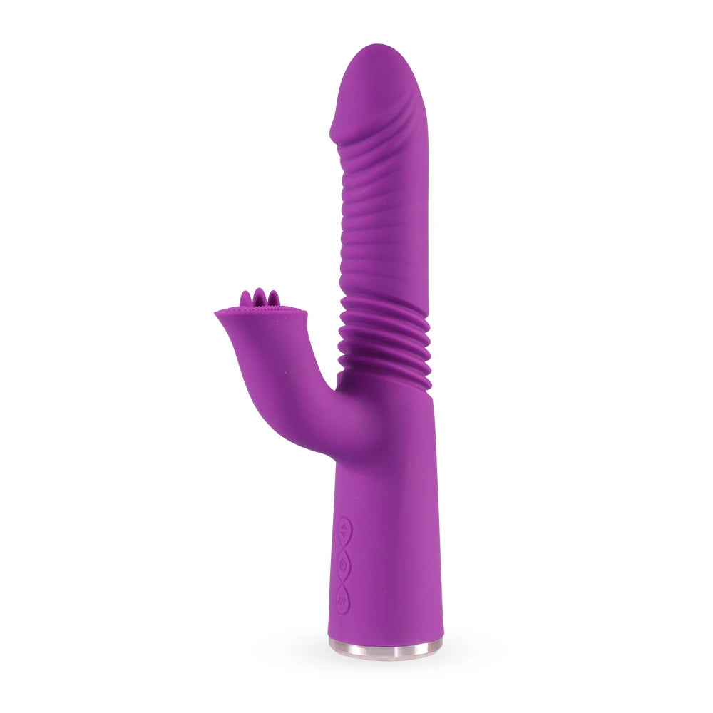 Connor ileri geri hareketli dilli rabbit vibratör – görsel 3