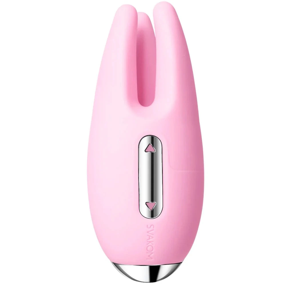 Cookie Üç Dokunaçlı Ön Sevişme Masaj Vibratörü – Pembe