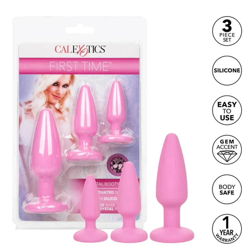Crystal Booty Kit silikon plug seti – görsel 5