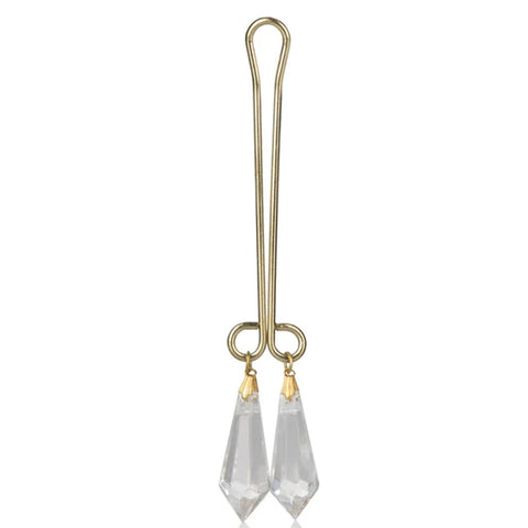 Crystal Deldirmesiz Klitoral Takı – Işıltılı Boncuklu