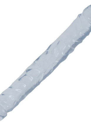Doc Johnson Cyrstal Jellies 30 Cm Çift Taraflı Realistik Jel Penis Clear