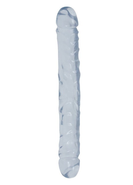 Doc Johnson Cyrstal Jellies 30 Cm Çift Taraflı Realistik Jel Penis Clear