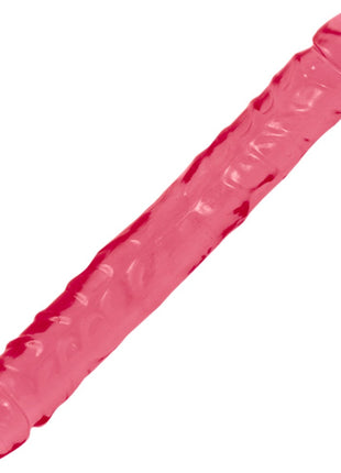 Doc Johnson Cyrstal Jellies 30 Cm Çift Taraflı Realistik Jel Penis Red