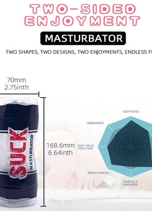Canwin Suck Double Çift Girişli Mastürbatör