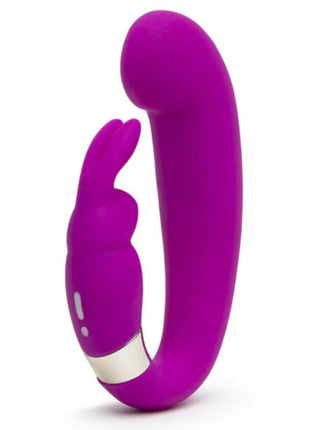 Happy Rabbit Mini G-Spot Clitoral Curve Vibrator Purple