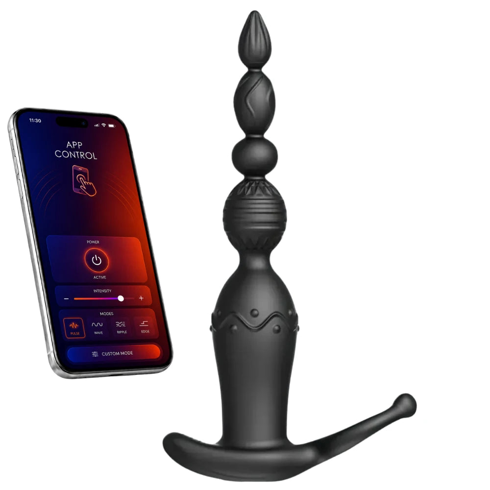 Cusvo Esnek Gövdeli Telefon Kontrollü Anal Vibratör