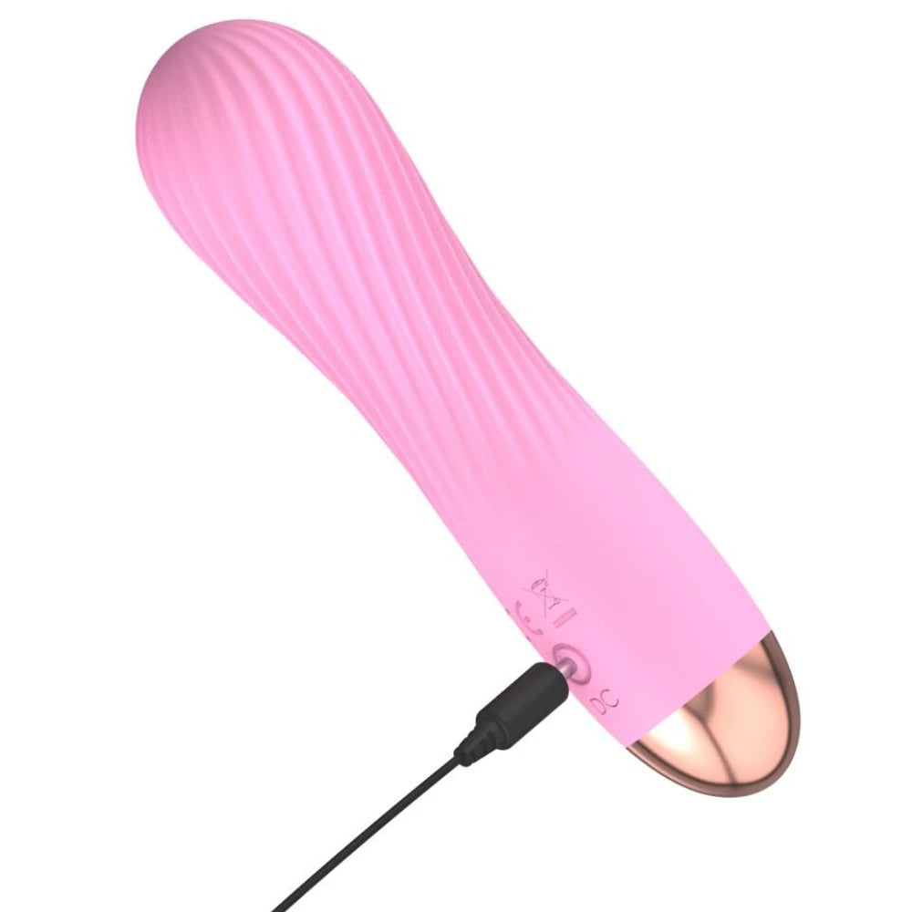 Cuties Silk Touch oluklu mini vibratör – görsel 2