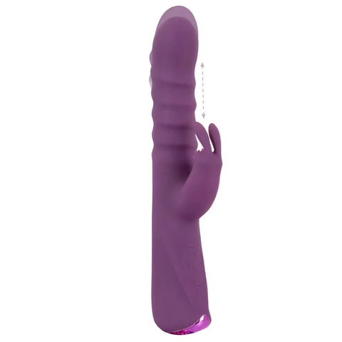 Dakikada 560 İtmeli, Noktalı Klitoral Kollu Rabbit Vibratör