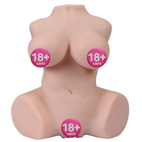 Dale Hafif Mini Gövdeli Realistik Vücut Mastürbatörü – 3 kg