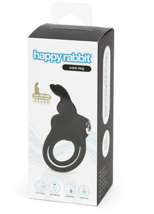 Happy Rabbit Stimulating Rechargeable Rabbit Şarj Edilebilir Titreşimli Penis Halkası