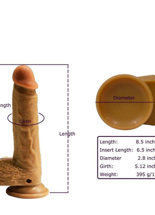 Stimulation Of Skin Rotation Dildo Dönebilen Realistik Vibratör