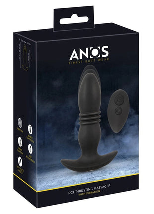 Anos RC Thrusting Massager İleri Geri Hareketli Uzaktan Kumandalı Titreşimli Anal Vibratör