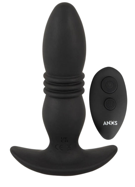 Anos RC Thrusting Massager İleri Geri Hareketli Uzaktan Kumandalı Titreşimli Anal Vibratör