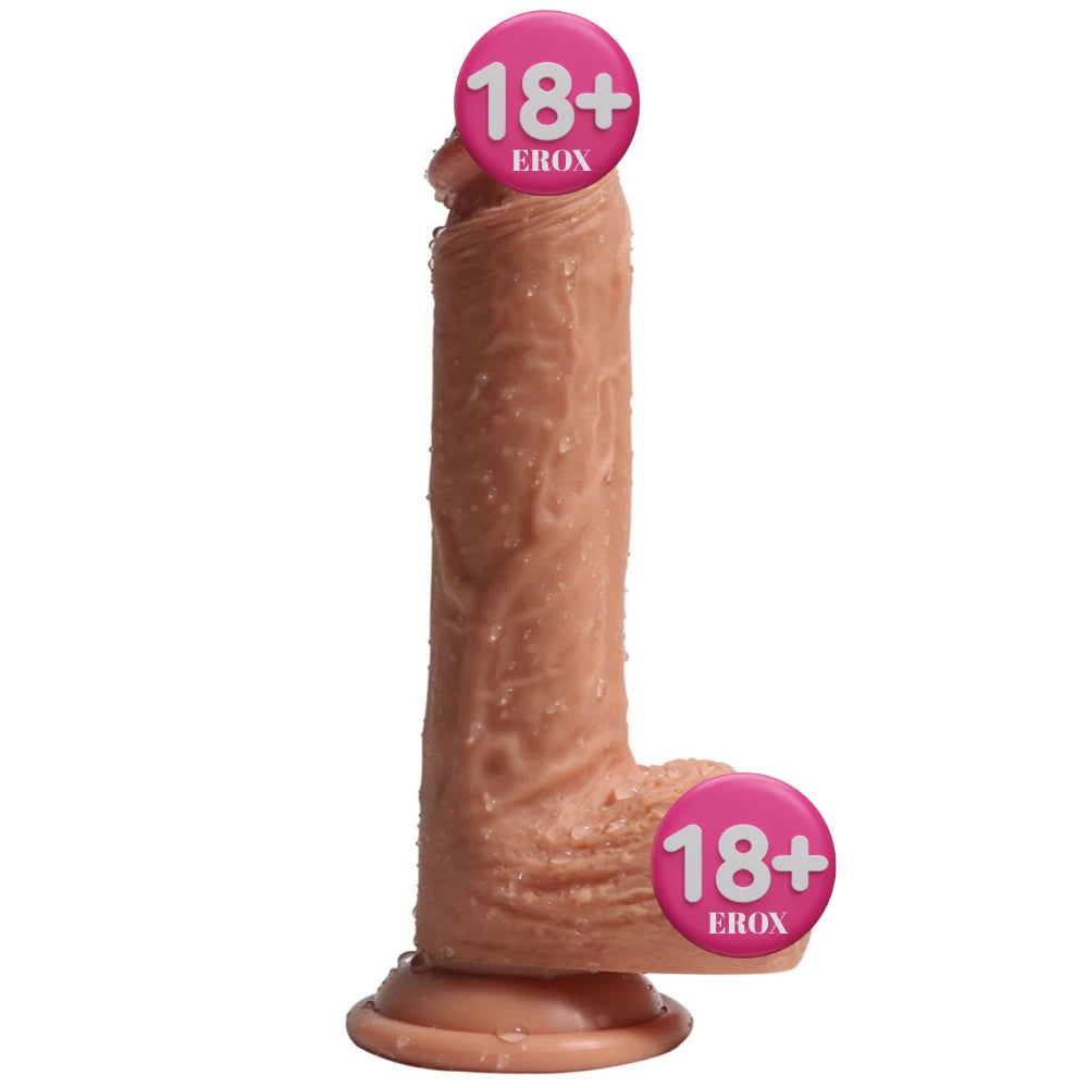 Dean Natural Doku Çift Katmanlı Realistik Penis – 21 cm